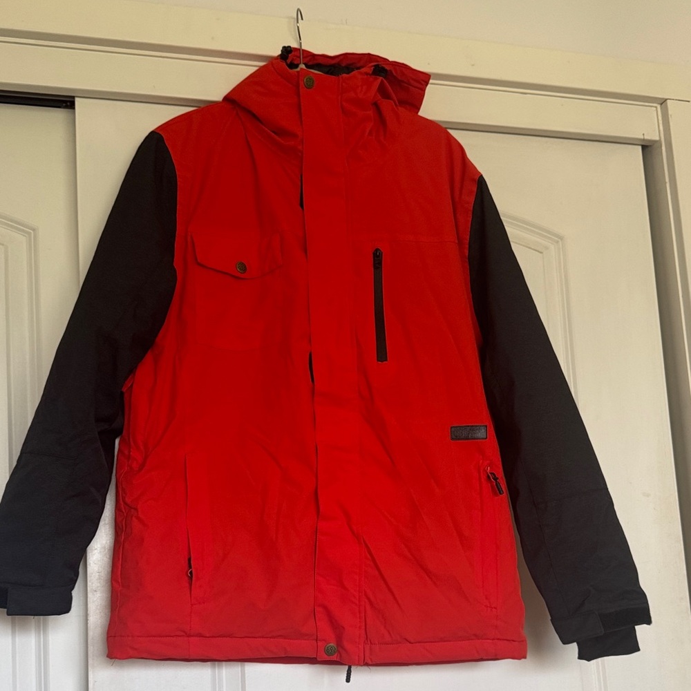 Mens Special blend, snowboard jacket size medium.